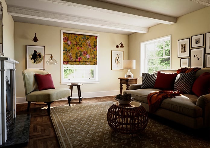 Kensington, Mustard - Roman Blind - Image 7